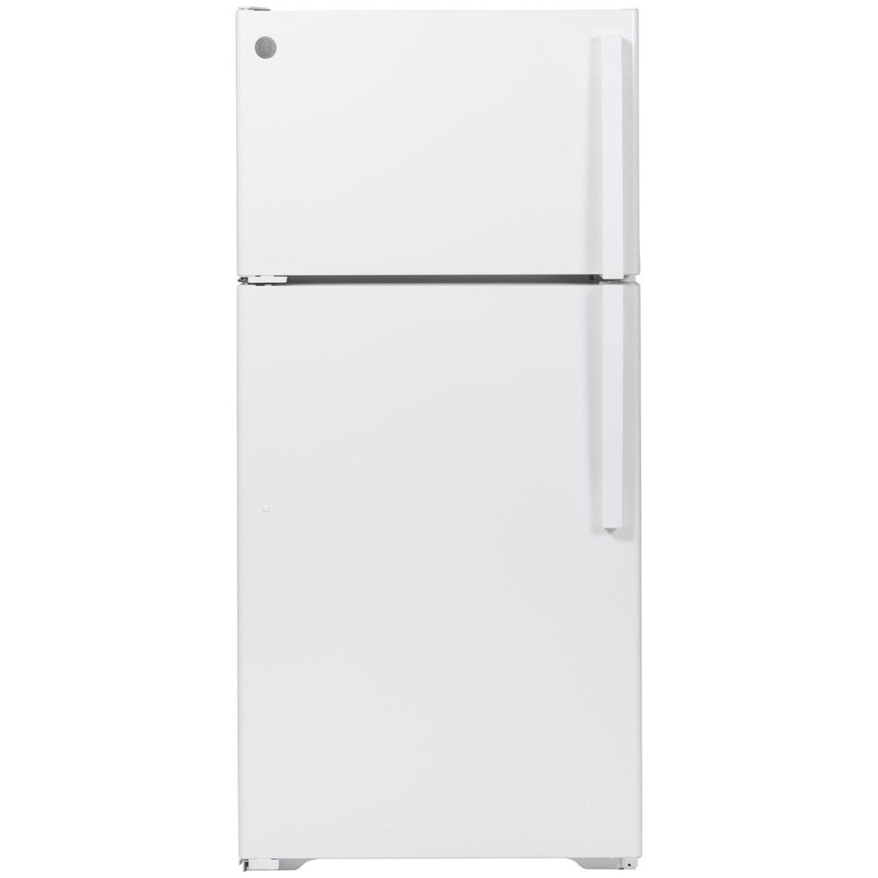 GE Appliances GTS22KGNRWW GE 21.9 Cu. Ft. Top Freezer